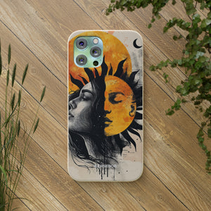 Sunlit Duality | Biodegradable Phone Case