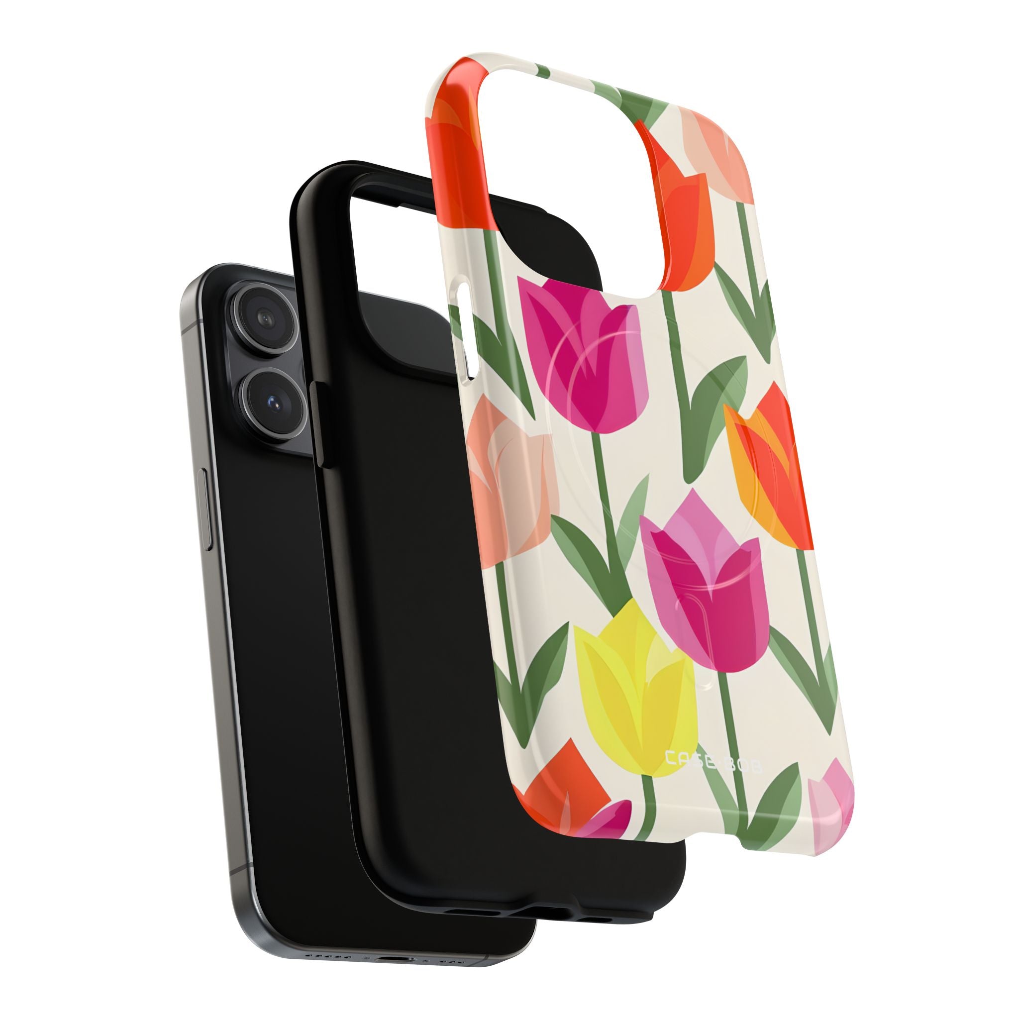 Tulip Harmony Green iPhone 15 Pro - Tough+