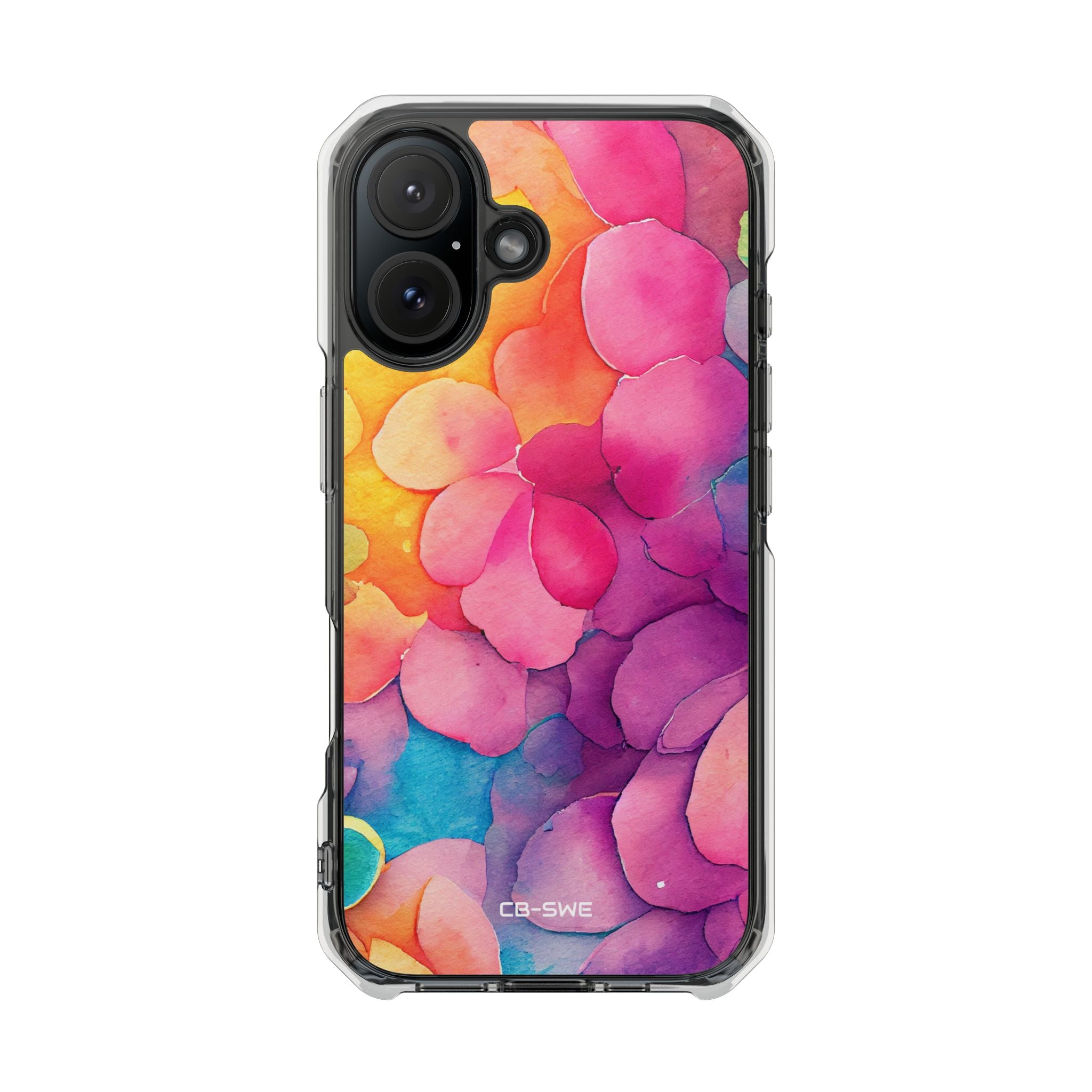 Vibrant Petal Fusion iPhone Case - Impact