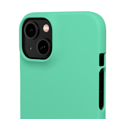 Medium Aquamarine iPhone 14 - Slim Phone Case