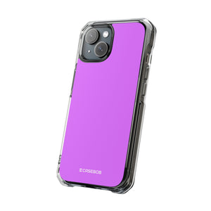 Heliotrope Hue | Handyhülle für iPhone (Clear Impact Case – magnetisch) 