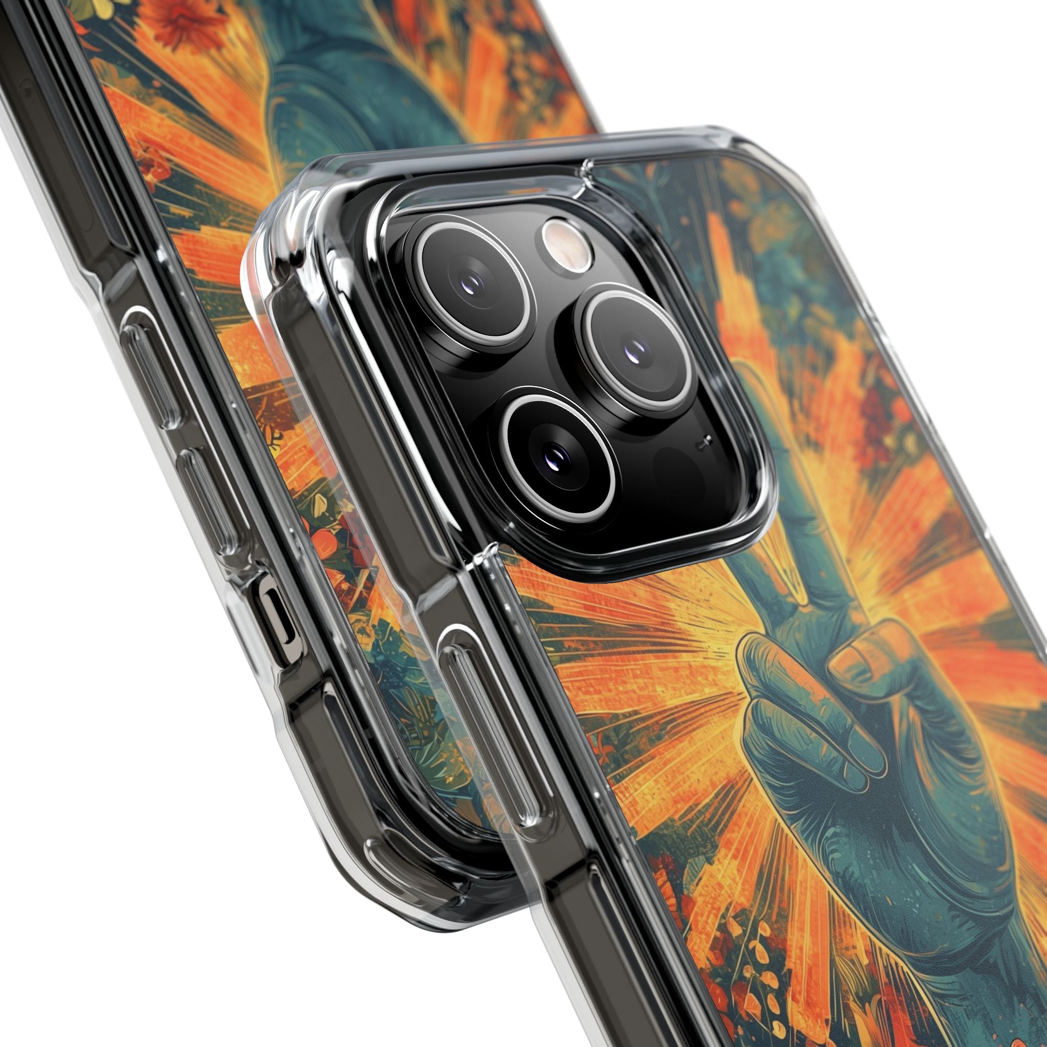 Flowers Embrace Peace iPhone Case - Impact