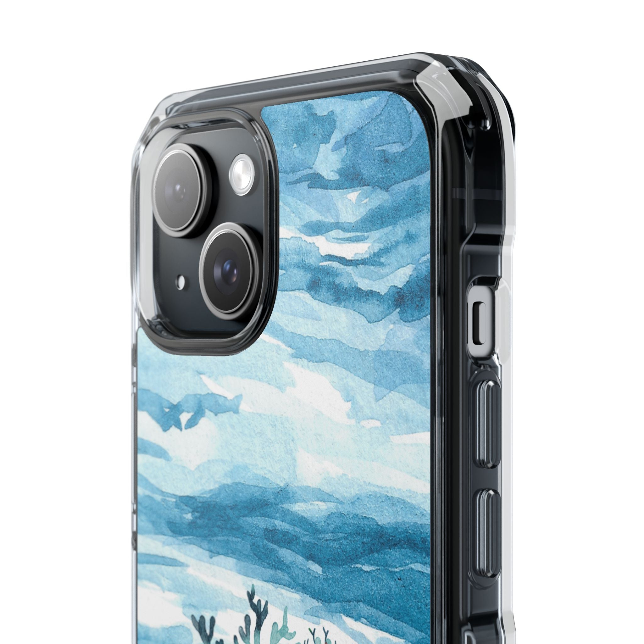 Aquatic Life Watercolors iPhone Case - Impact