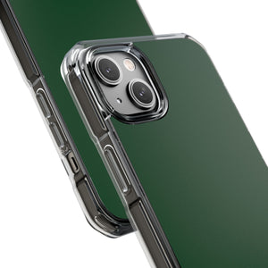 Forest Green | Phone Case for iPhone (Clear Impact Case - Magnetic)