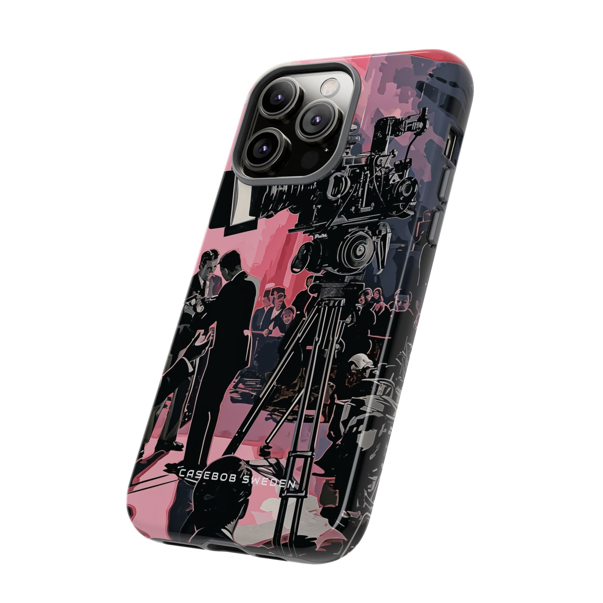 Retro Cinematic Spotlight iPhone 14 - Tough Phone Case