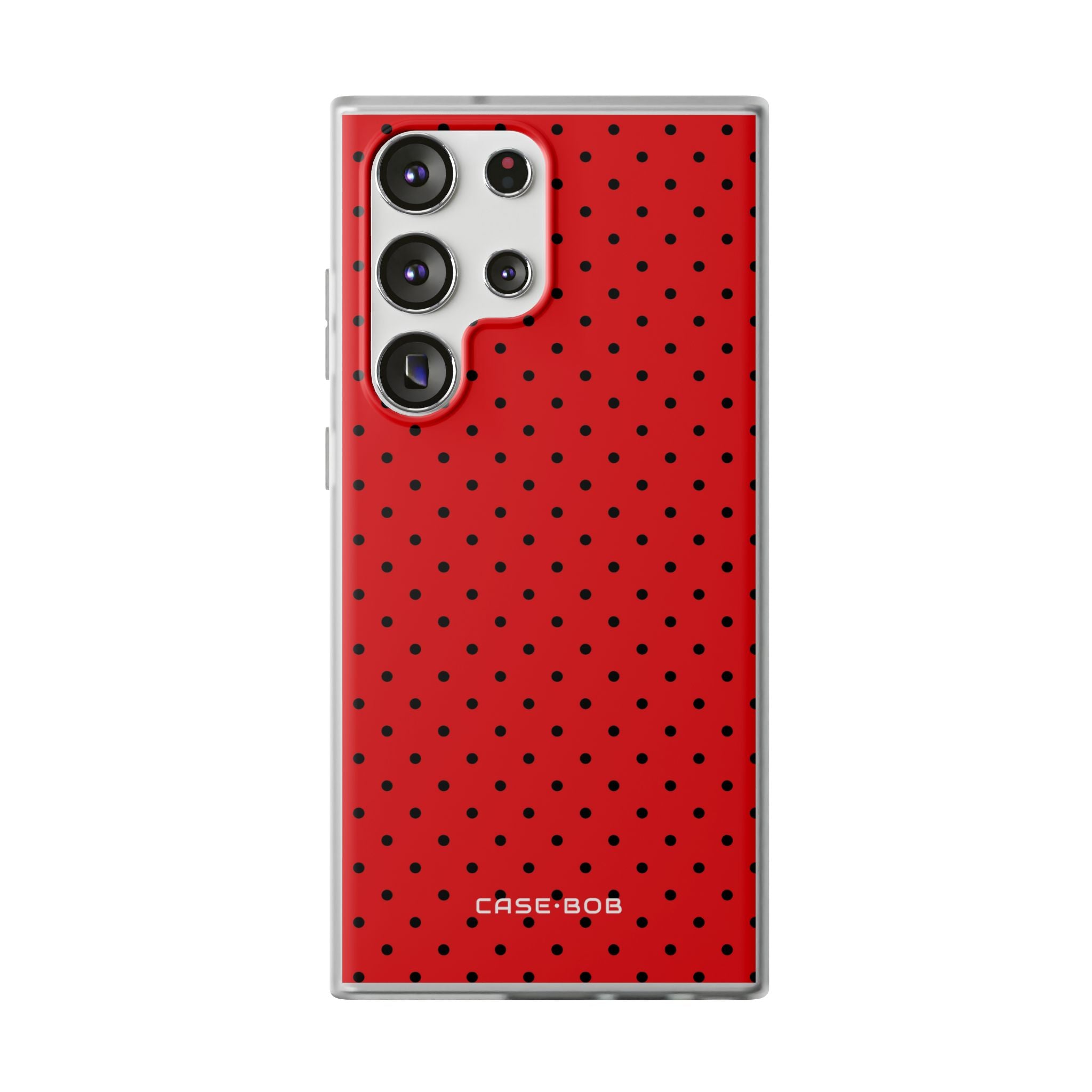 Crimson Dot Matrix Samsung S23 Ultra Case - Soft