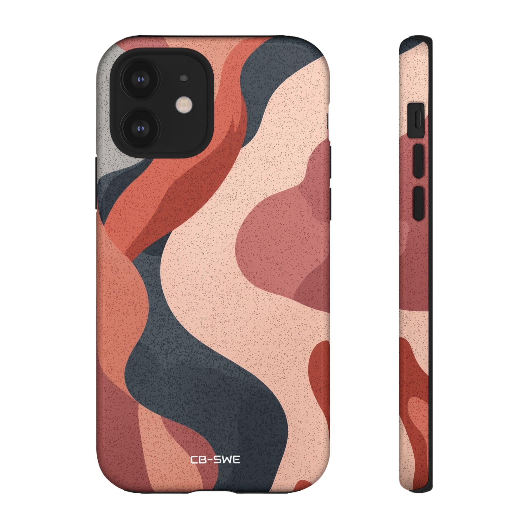Flowing Earth Tones - iPhone Case