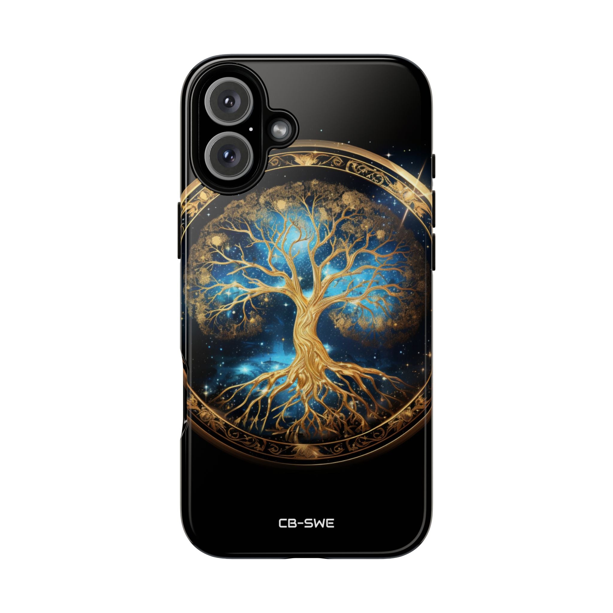 Cosmic Tree Radiance - iPhone Case