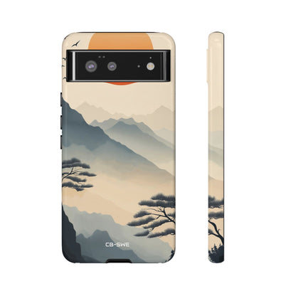 Mountains Embrace Sun - Google Pixel Case