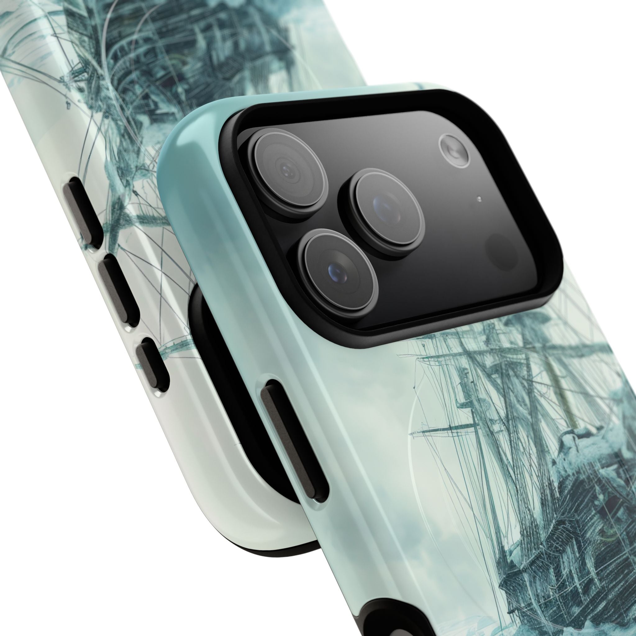 Icebound Ship iPhone 17 Pro Case - Tough+