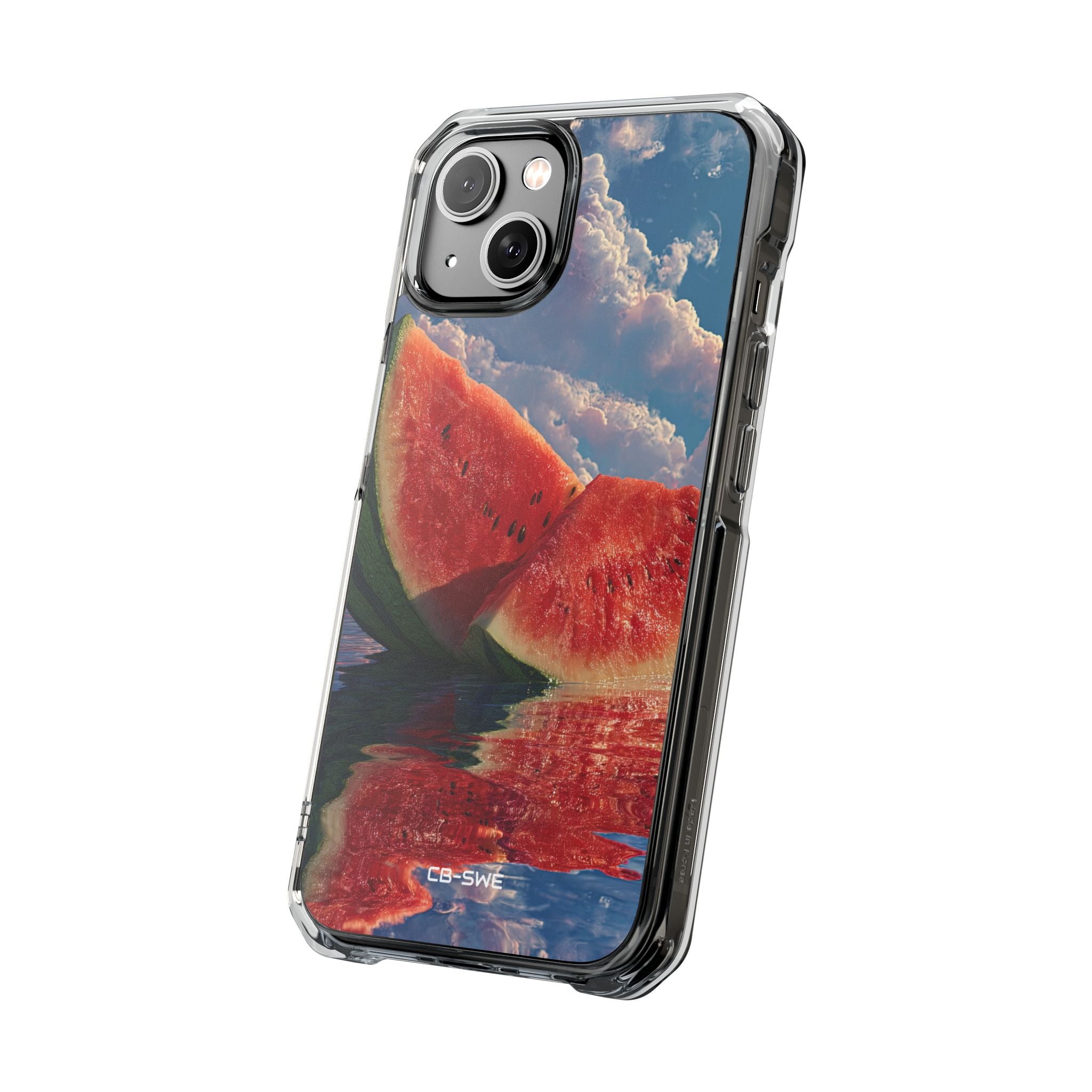 Watermelon Dream Reflection iPhone Case - Impact