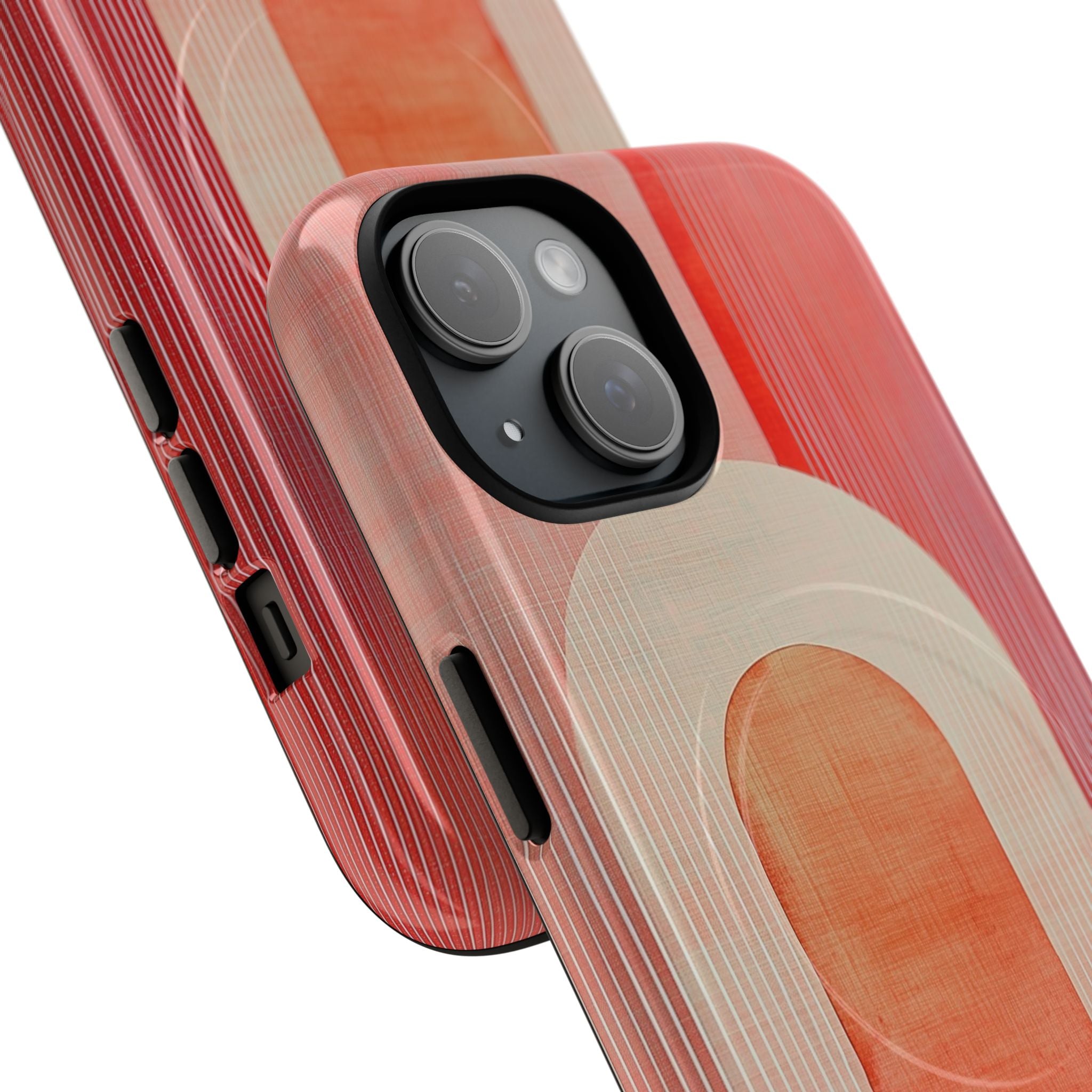 Crimson Arches iPhone 15 Case - Tough+