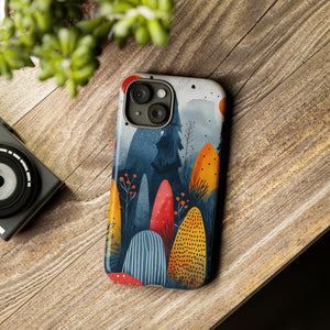 Scandinavian Forest Elegance - Protective Phone Case