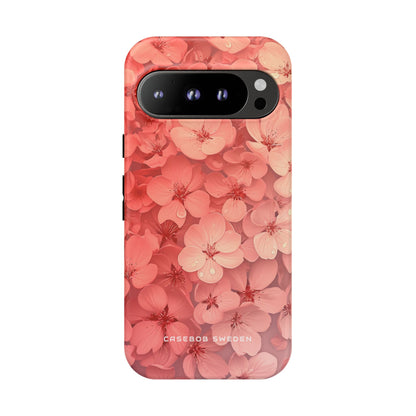 Cherry Blossom Gradient Harmony Google Pixel 9 - Tough Phone Case