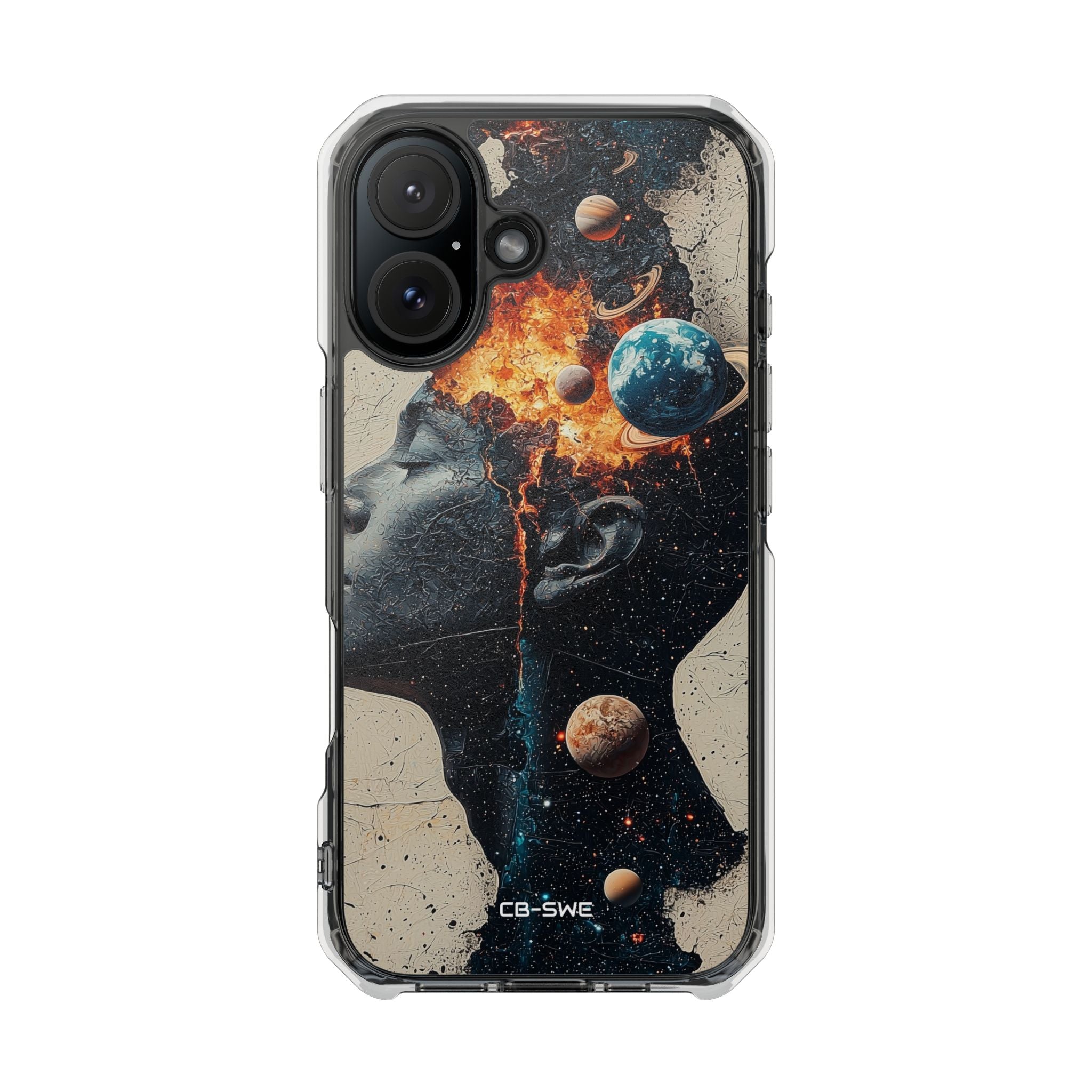 Cosmic Mind Erupts iPhone Case - Impact