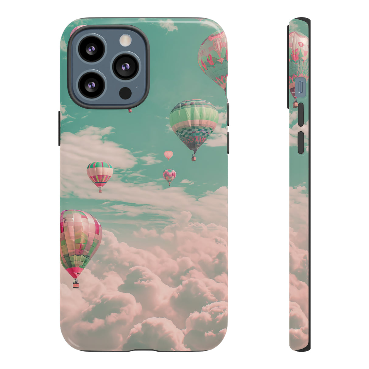 Skyward Balloons: Pastel Journey - Protective Phone Case