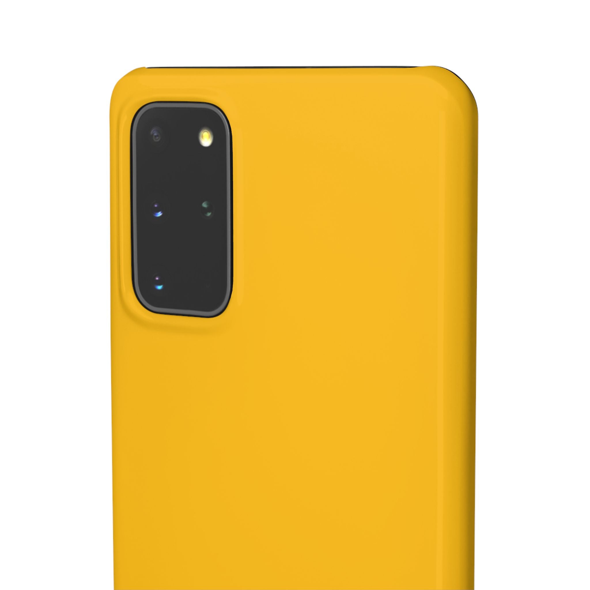 Amber Yellow - Slim Samsung S20 Phone Case