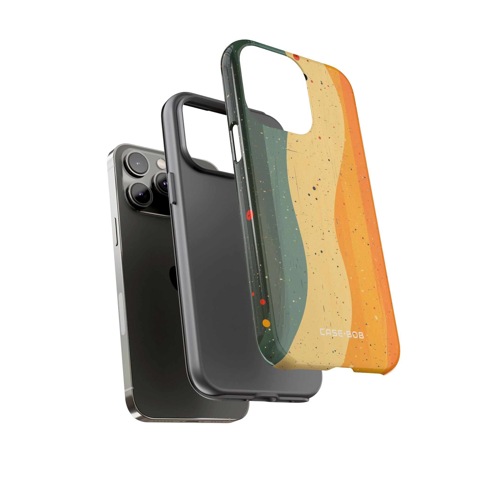 Wavy Forest Veil iPhone 14 Pro Max Case - Tough