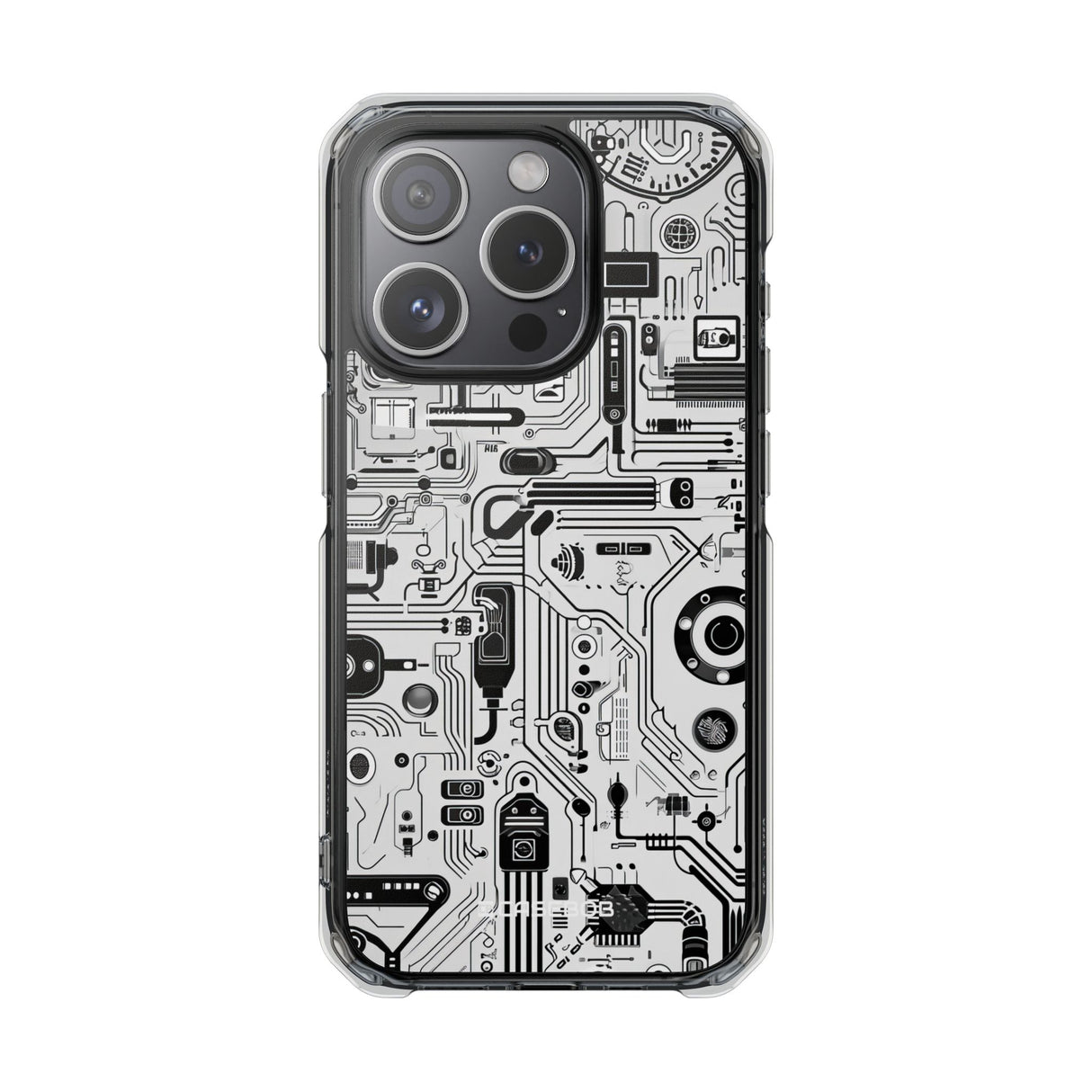 Circuit Innovation - Phone Case for iPhone (Clear Impact - Magnetic)