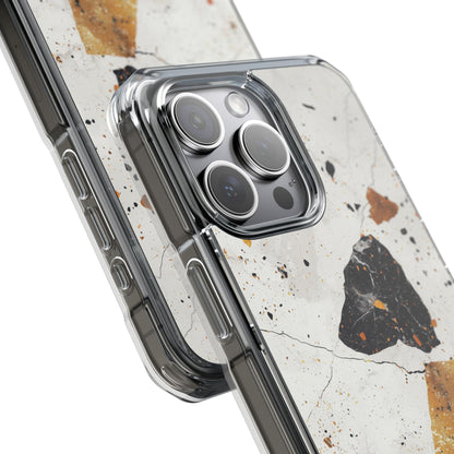 Golden Shapes Dance iPhone Case - Impact