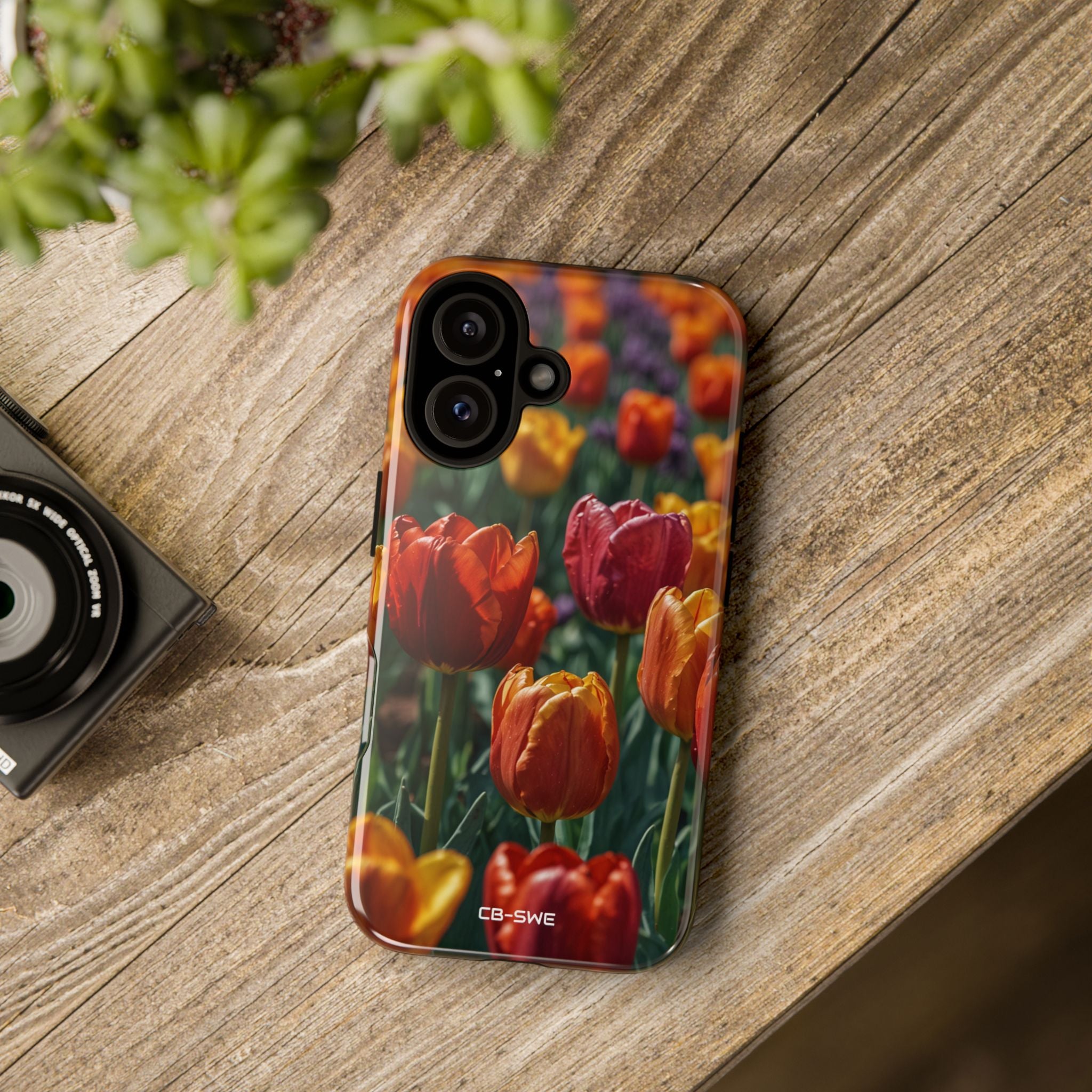 Tulips Embrace Breeze - iPhone Case