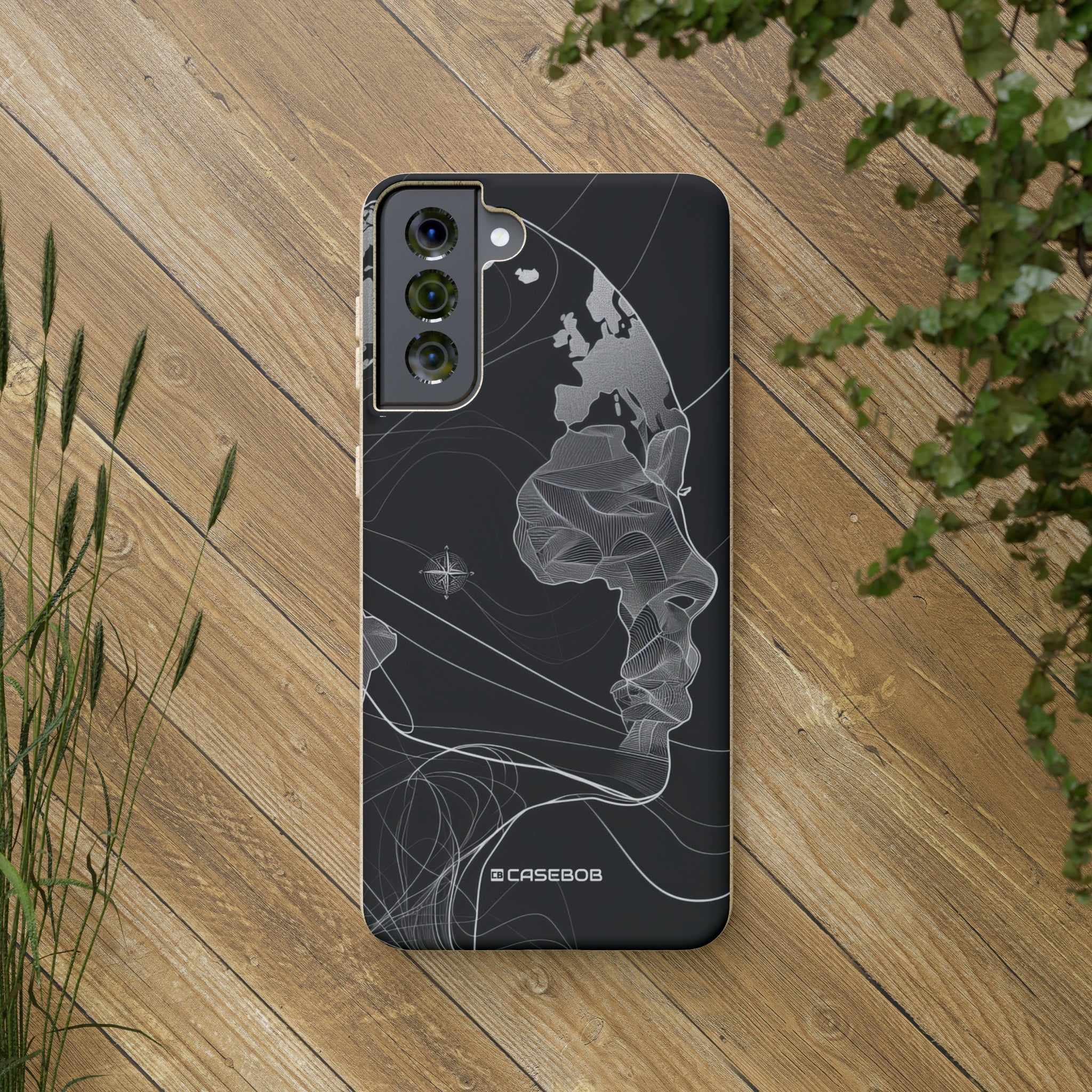 Fluid Earth Harmony | Biodegradable Phone Case