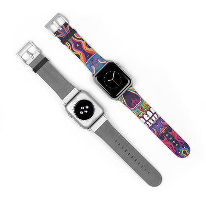 Psychedelic Skull - Watch Band