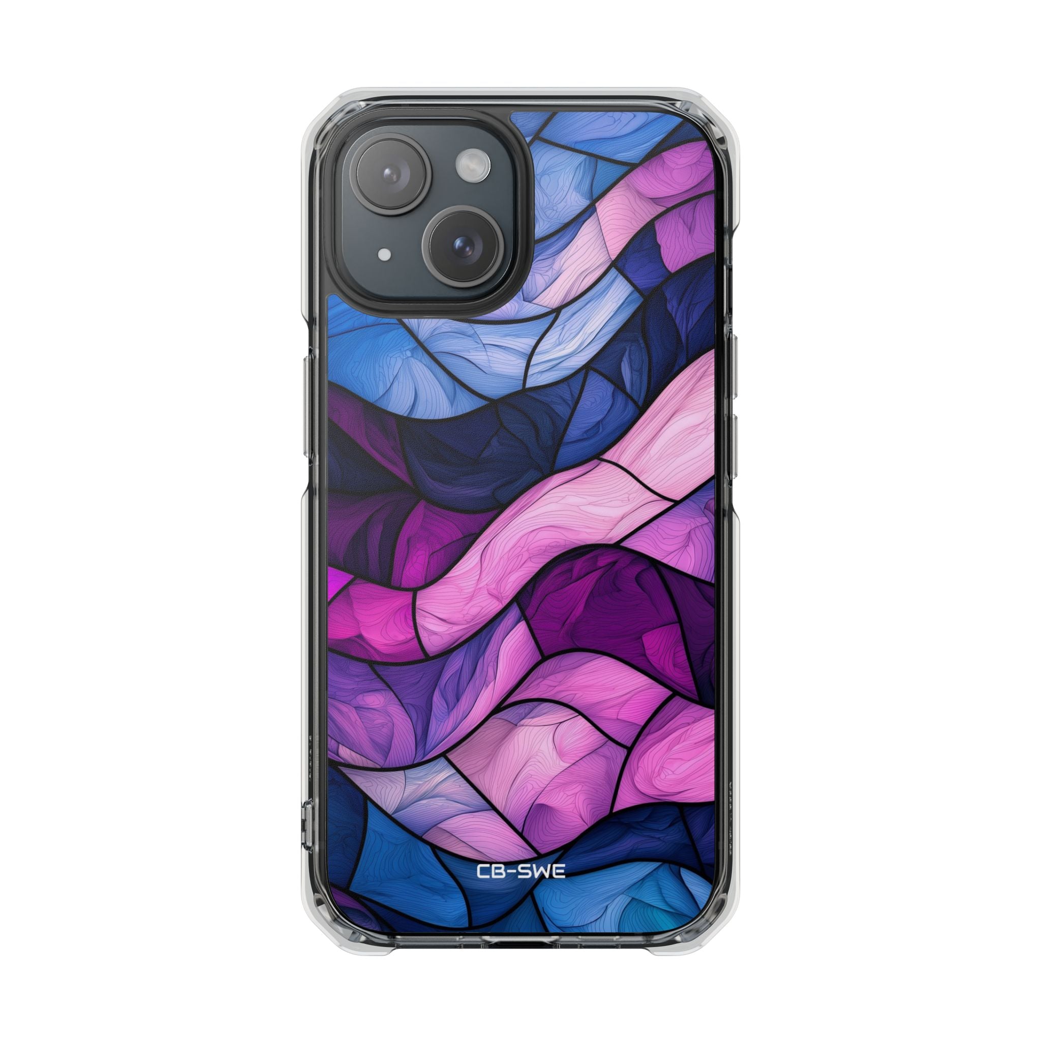 Waves Embrace Light iPhone Case - Impact
