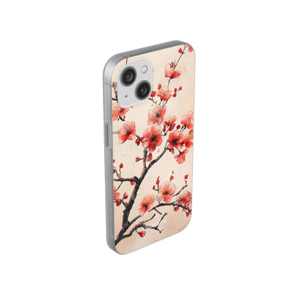 Blossom Shadow iPhone 14 Case - Soft