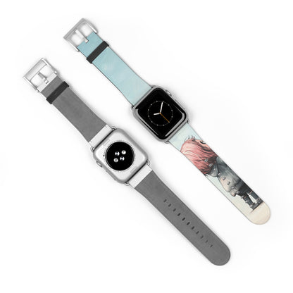 Heart Balloon Whimsy - Watch Band