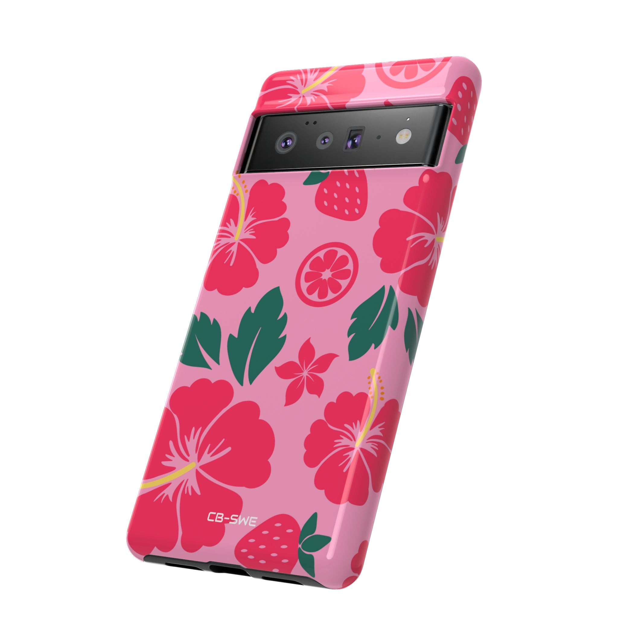 Tropical Hibiscus Harmony - Google Pixel Case