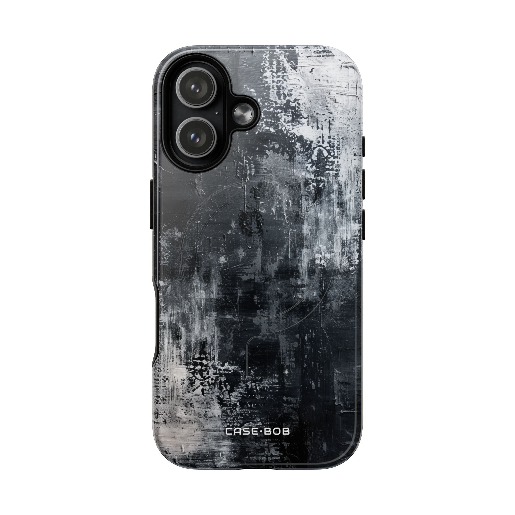 Textured Blackscape iPhone 17 Case - Tough+