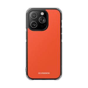 Portland Orange | Handyhülle für iPhone (Clear Impact Case – magnetisch)