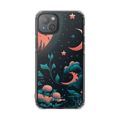 Cosmic Floral Dreams iPhone Case - Impact
