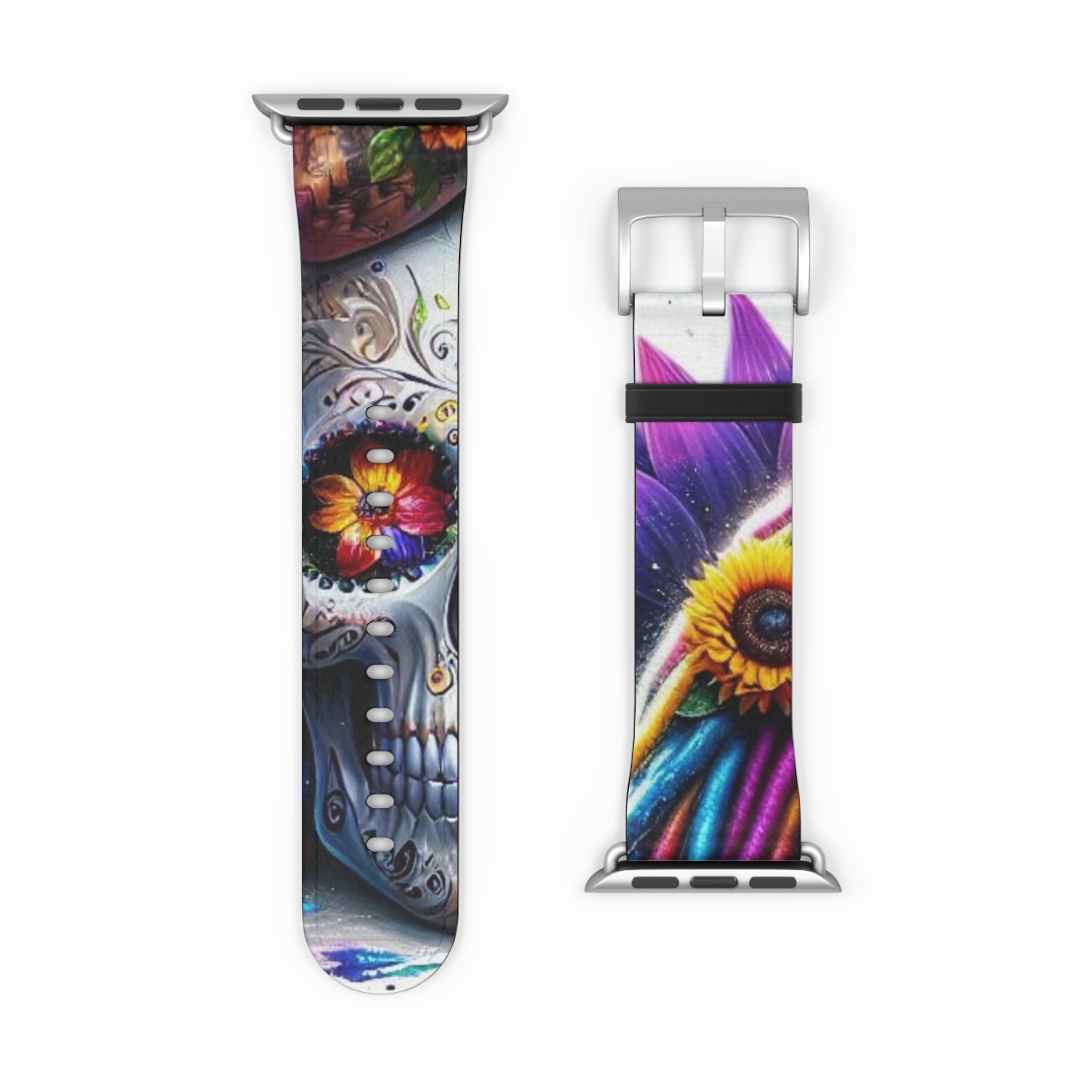 Skull Bloom - Watch Band