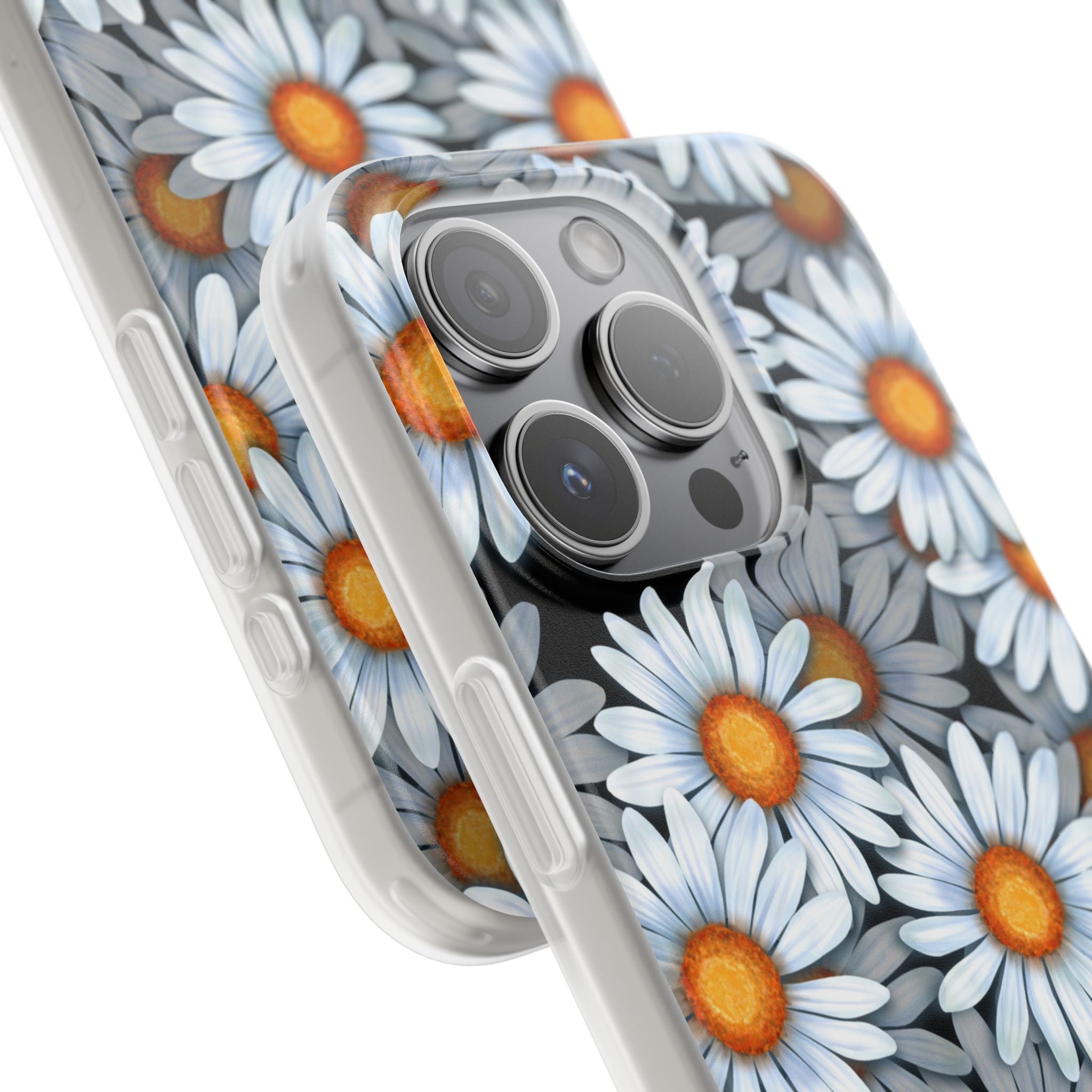 Daisy Glow iPhone 15 Pro Case - Soft