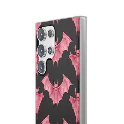 Pink Batwave Samsung S23 Ultra Case - Soft