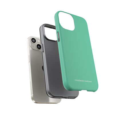 Medium Aquamarine iPhone 14 - Tough Phone Case