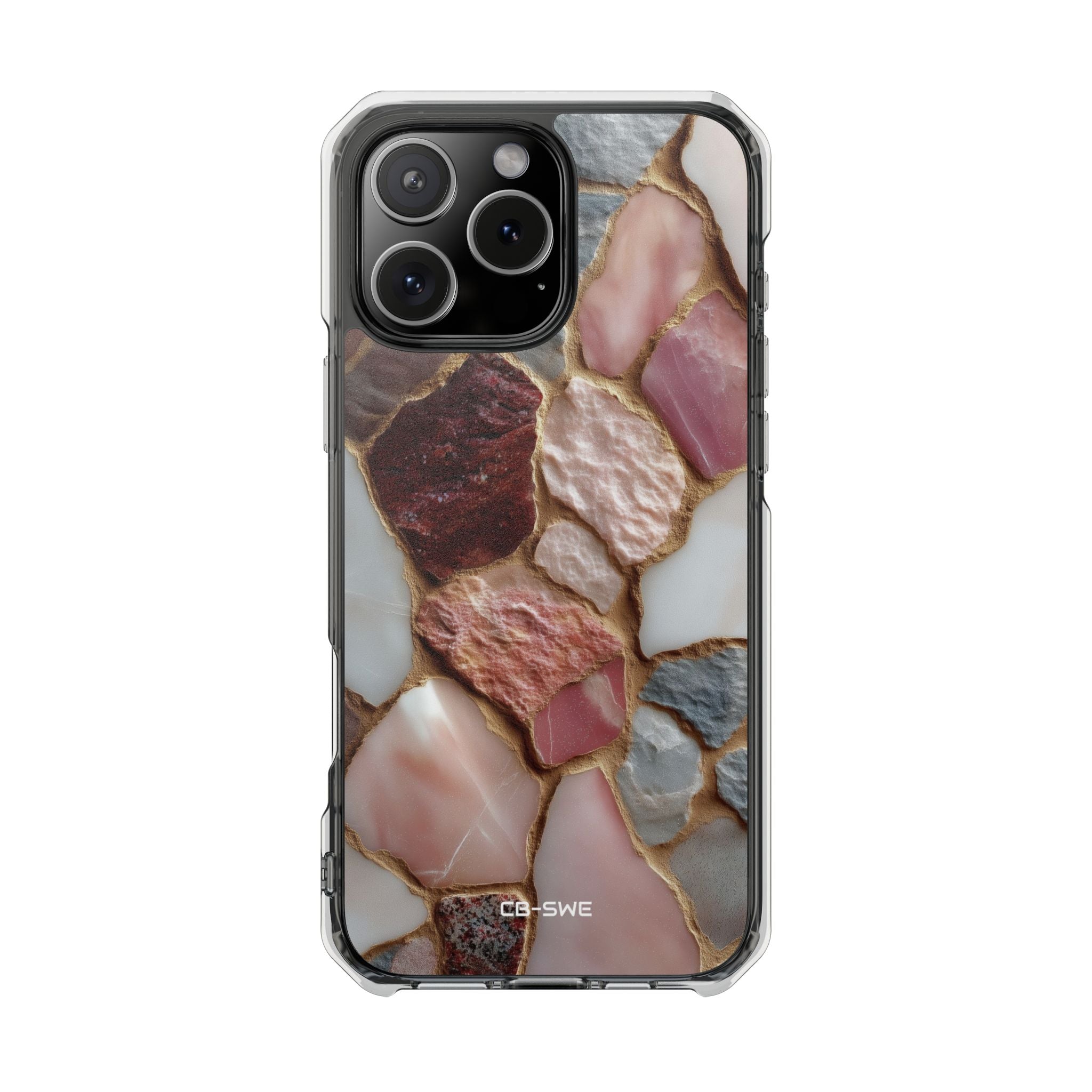 Textured Stones Dance iPhone Case - Impact