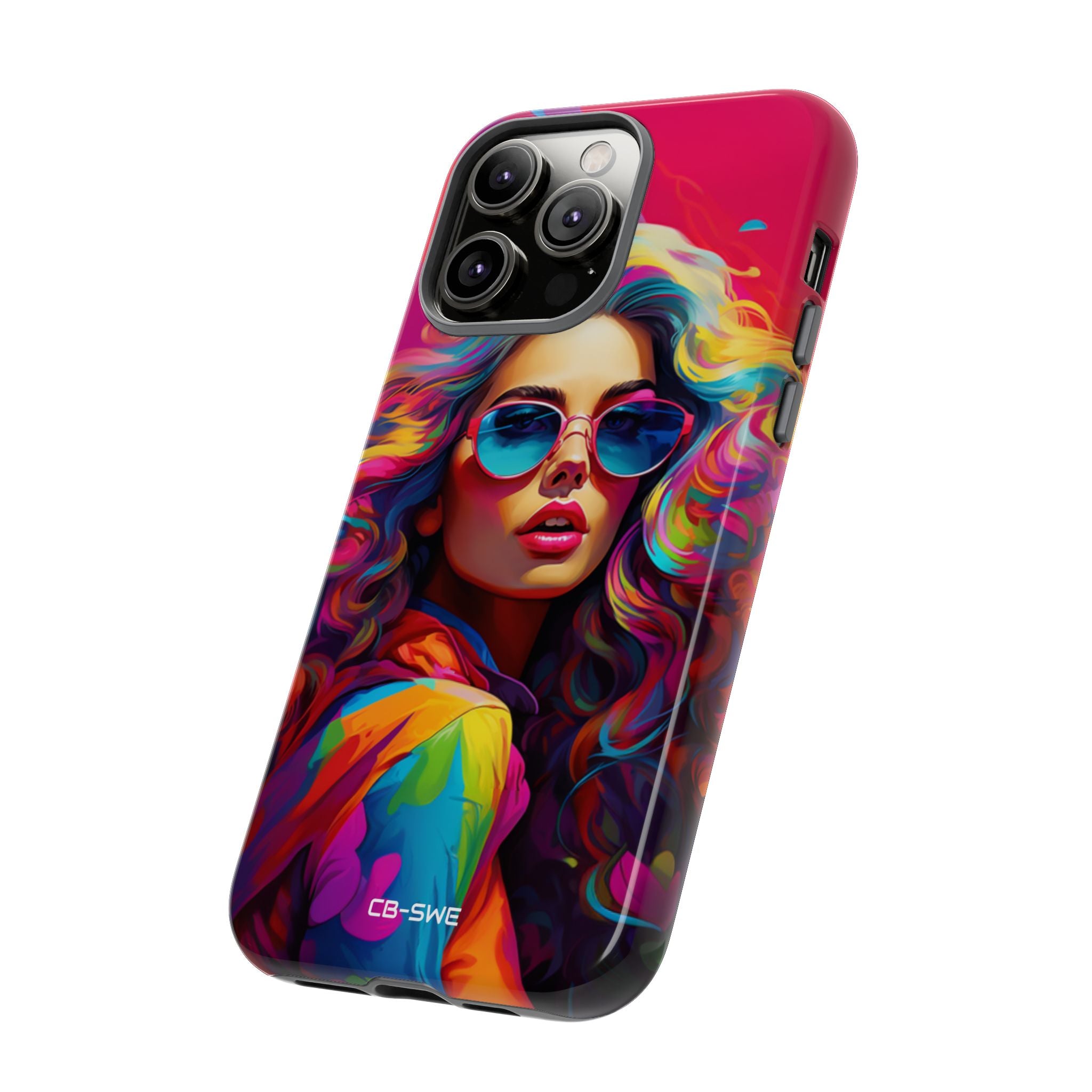 Surreal Color Fusion - iPhone Case