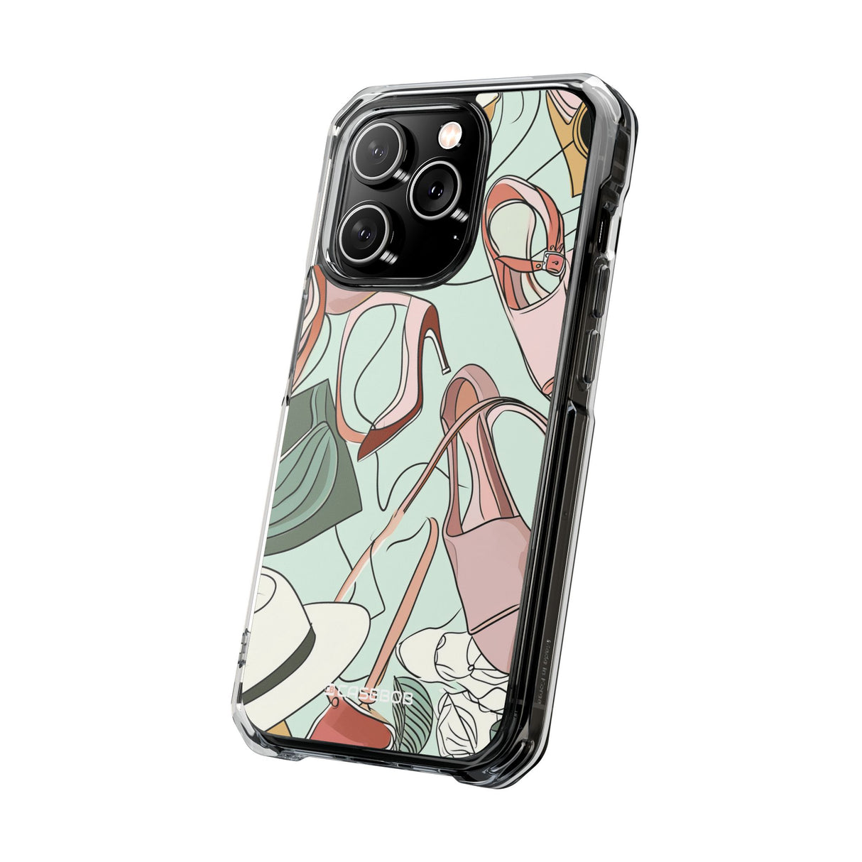 Pastel Elegance - Phone Case for iPhone (Clear Impact - Magnetic)