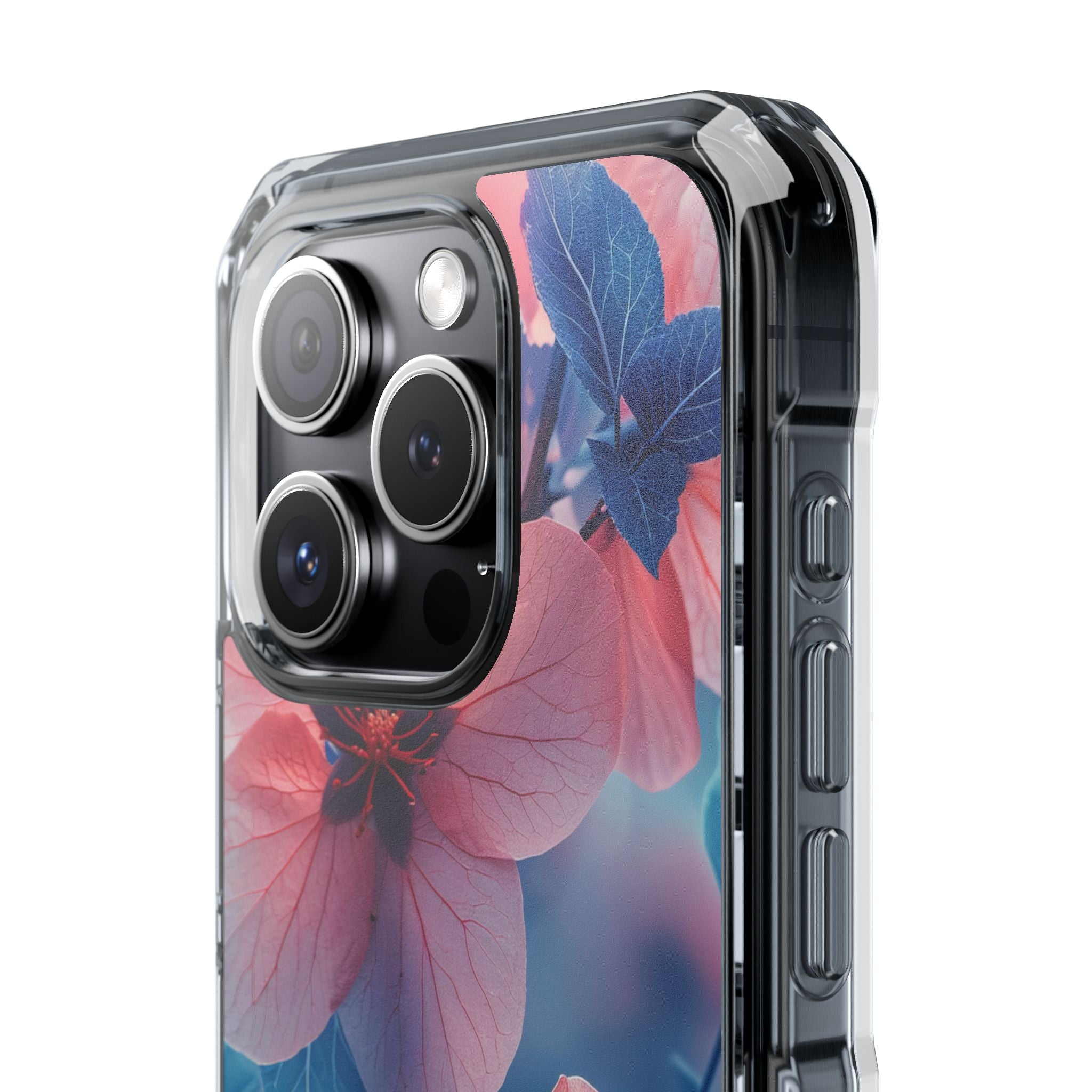 Ethereal Floral Harmony iPhone 15 - Clear Impact Phone Case