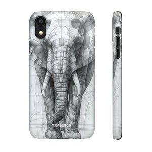 Technic Elephant | Slim Phone Case for iPhone