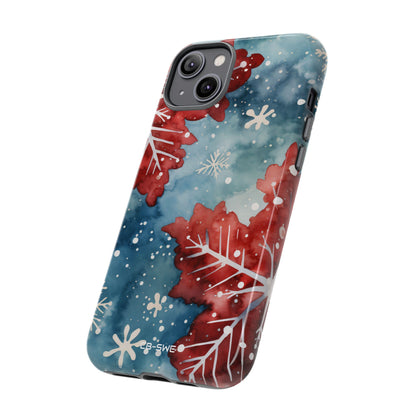 Winter Leaves Dance - iPhone Case