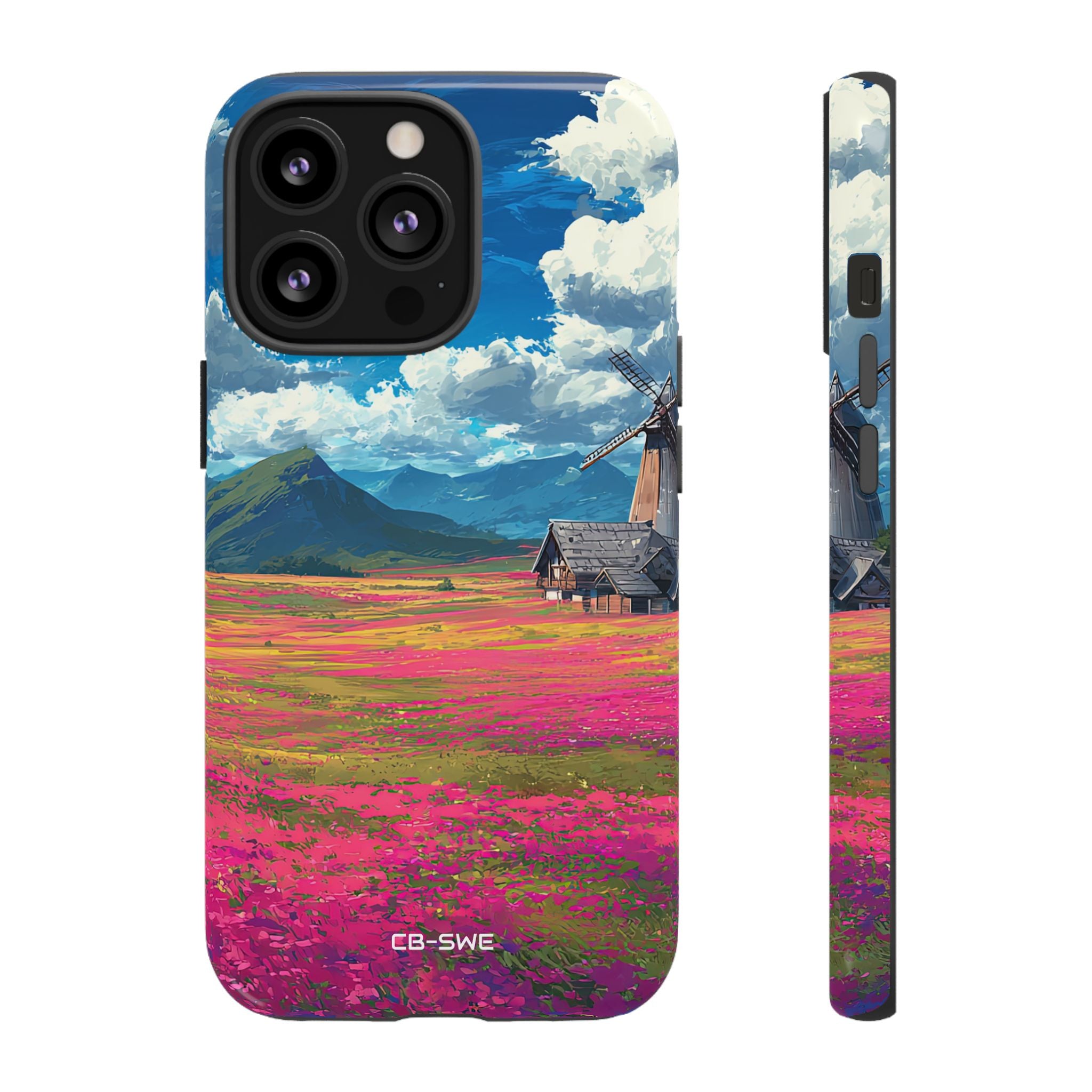 Impressionistic Summer Windmill - iPhone Case