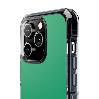 Crayola Green - Clear Impact Case for iPhone