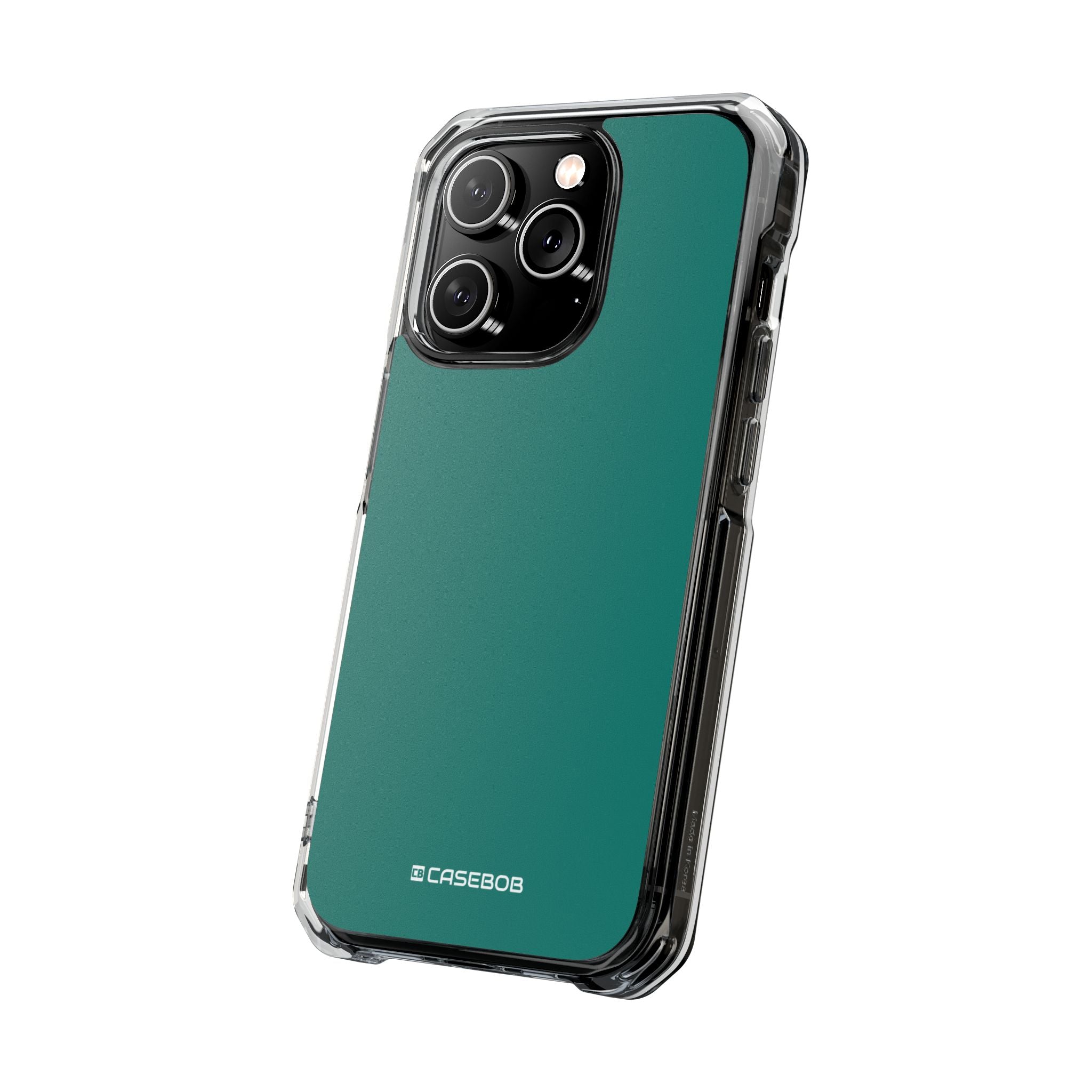 Pine Green - Clear Impact Case for iPhone