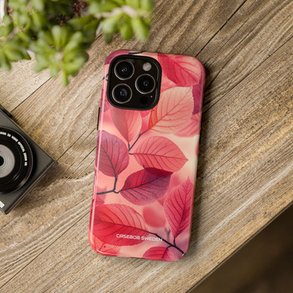 Pink Purple Nature Pattern - Tough iPhone 16 Phone Case