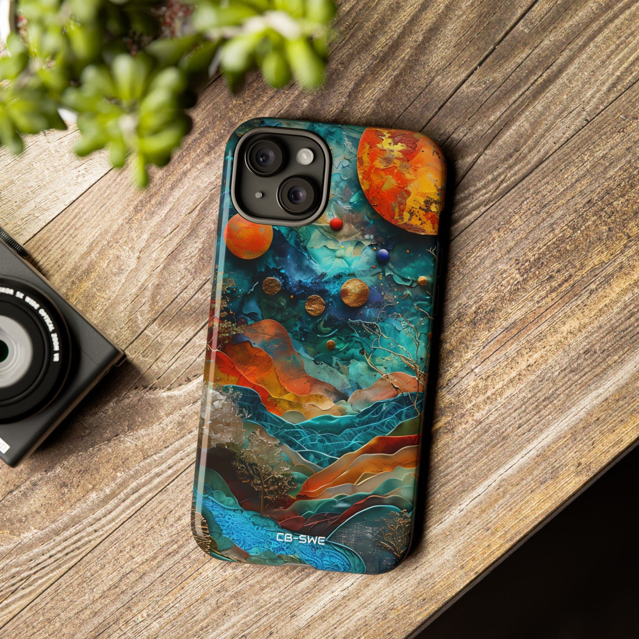 Celestial Wonders Unfold - iPhone Case