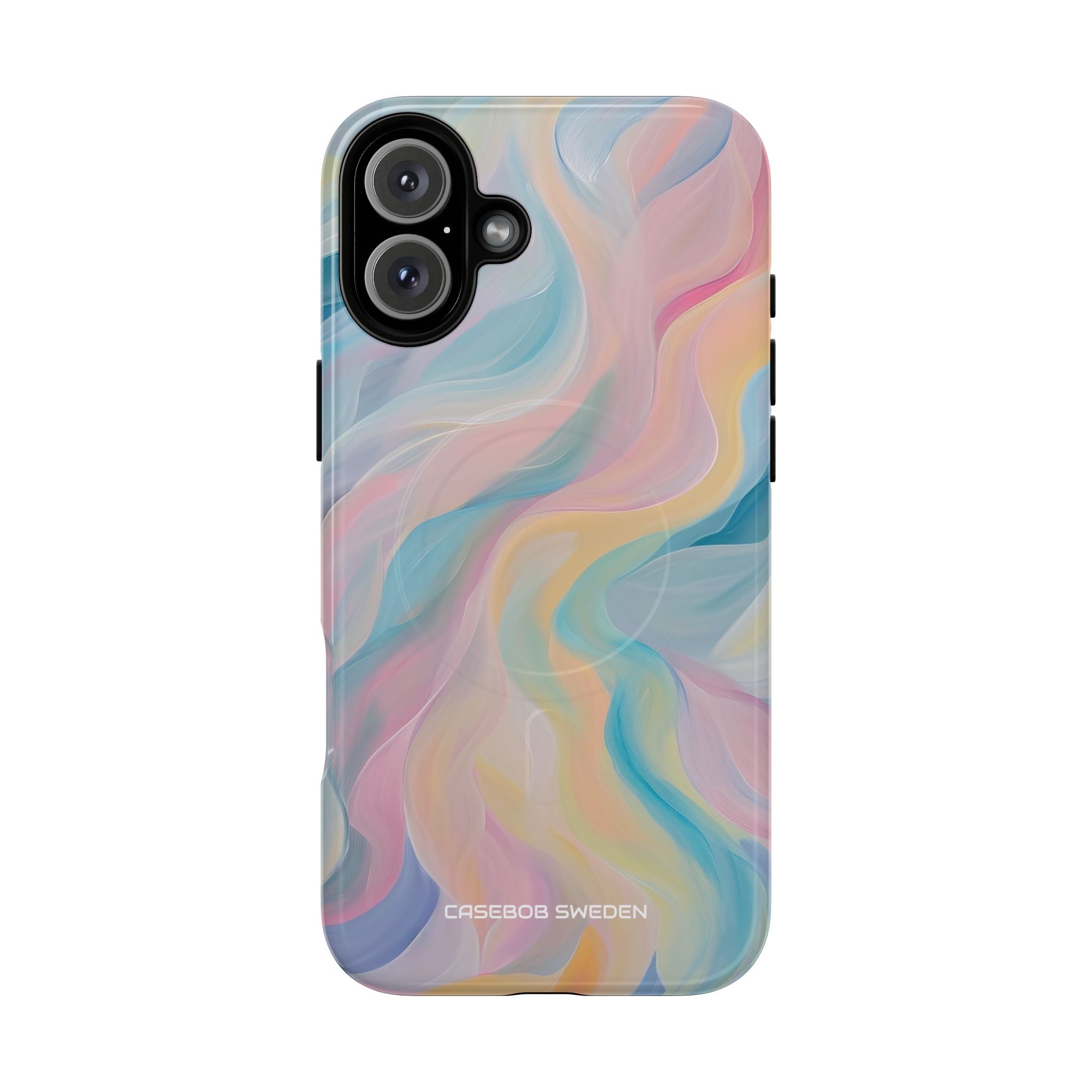 Dreamy Pastel Swirls - Tough + MagSafe® iPhone 16 Phone Case